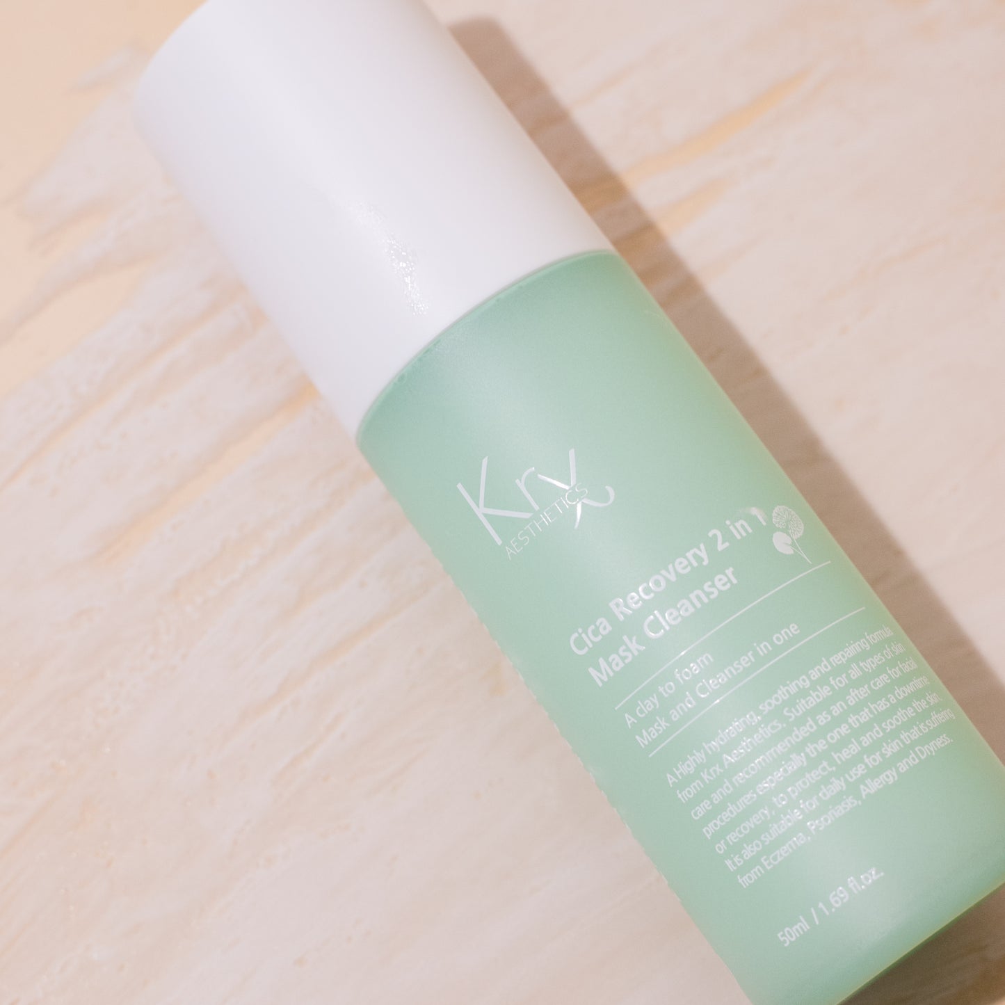 KrX Cica Recovery 2 in 1 Cleanser 50ml